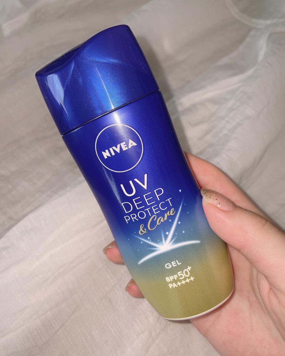 ニベアUV ディープ プロテクト＆ケア ジェル/ニベア/日焼け止めジェルを使ったクチコミ（1枚目）