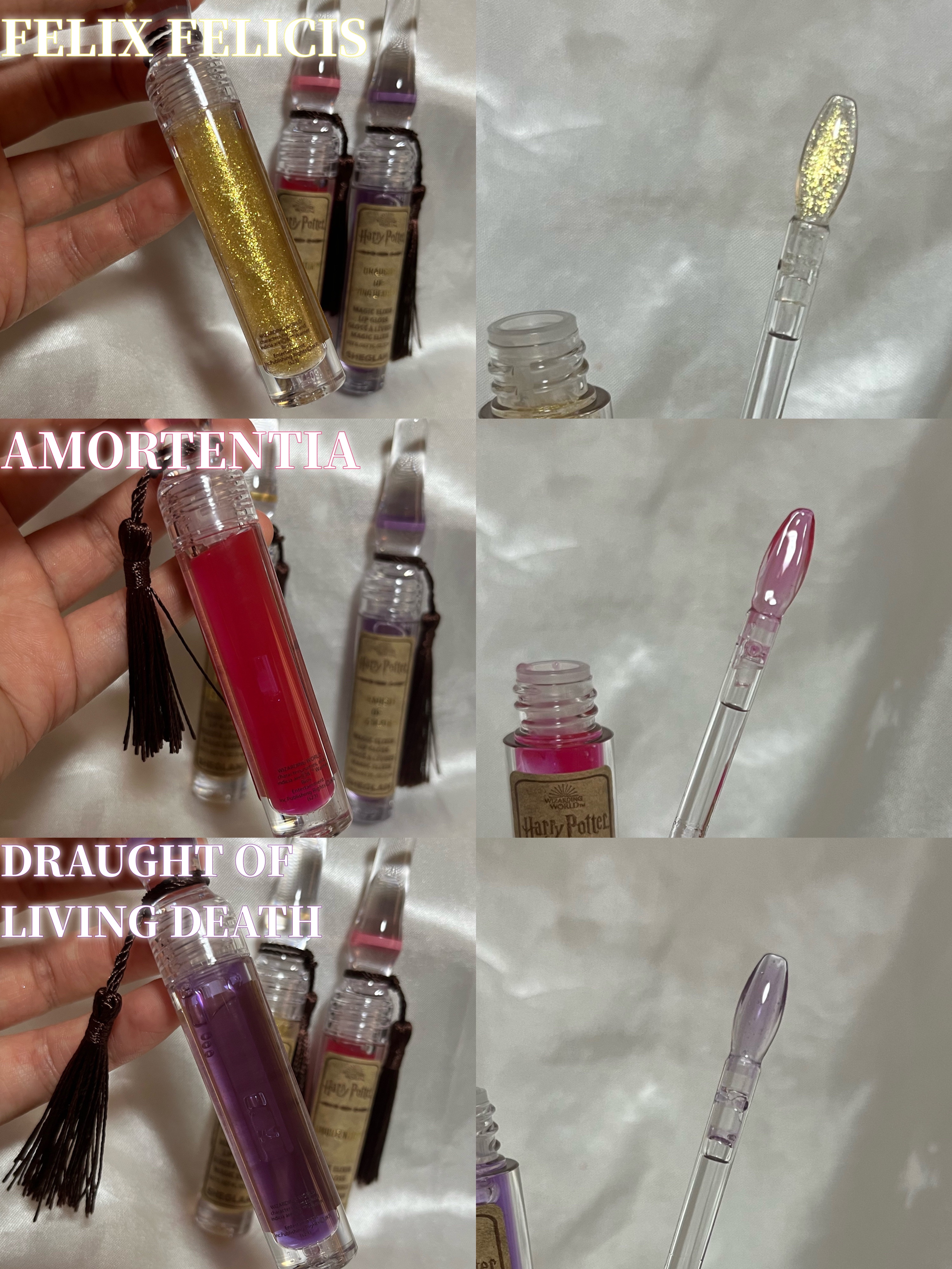 魅惑のブリューリップグロスセット/SHEGLAM/リップグロスを使ったクチコミ（2枚目）