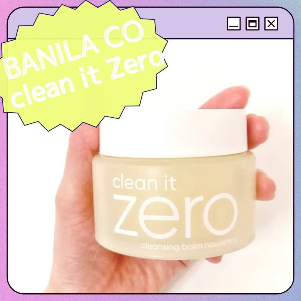 BANILA CO クリーンイットゼロ クレンジングバーム ナリシングのクチコミ「#バニラコ #クレンジングバーム⁡
⁡⁡⁡⁡
⁡
⁡
韓国の国民的クレンジングバームと言われて.....」（1枚目）