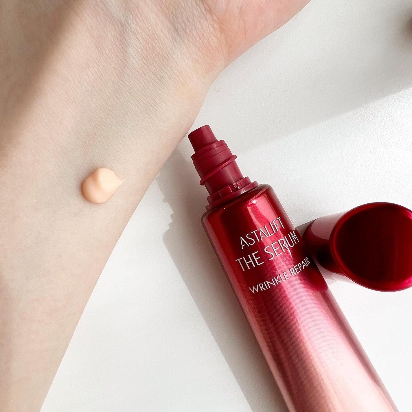 ザ セラム リンクルリペア 朝用 /アスタリフト/美容液を使ったクチコミ(3枚目)