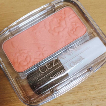 ナチュラル チークN/CEZANNE/パウダーチークを使ったクチコミ(1枚目)