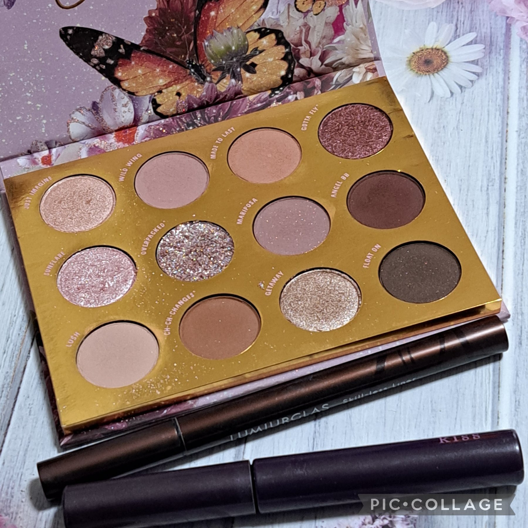 FLUTTER BY/ColourPop/アイシャドウパレットを使ったクチコミ（2枚目）