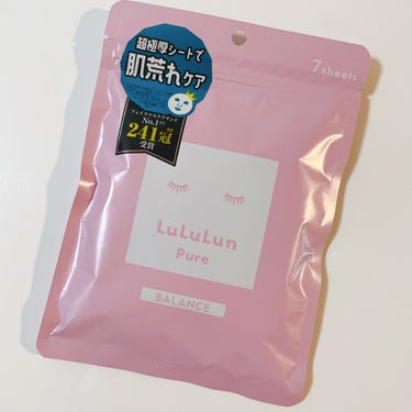 ルルルンピュア エブリーズ ルルルンピュア ピンク（バランス） 7枚入【旧】/ルルルン/シートマスク・パックを使ったクチコミ（1枚目）