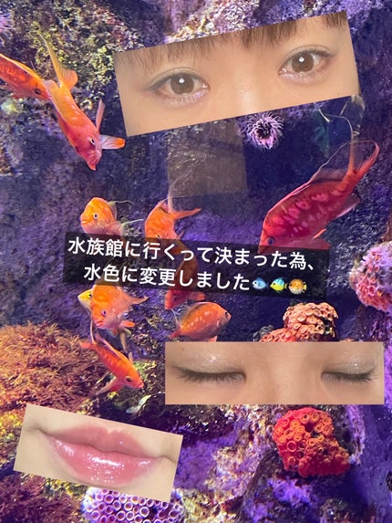 リキッド グリッター シャドウ/rom&nd/グリッターを使ったクチコミ(2枚目)