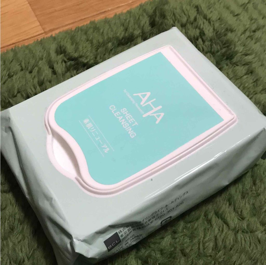 シートクレンジング/クレンジングリサーチ/クレンジングシートを使ったクチコミ（1枚目）