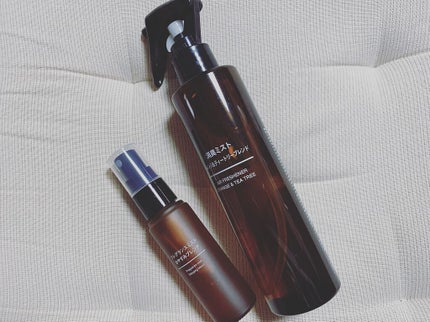 フレグランスミスト おやすみブレンド/無印良品/香水(その他)を使ったクチコミ(1枚目)