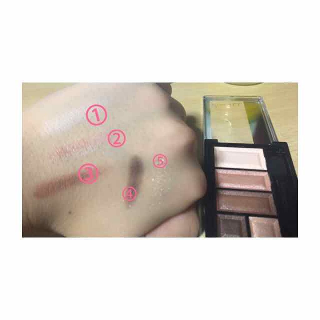 ショコラスウィート アイズ/リンメル ロンドン/アイシャドウパレットを使ったクチコミ(3枚目)