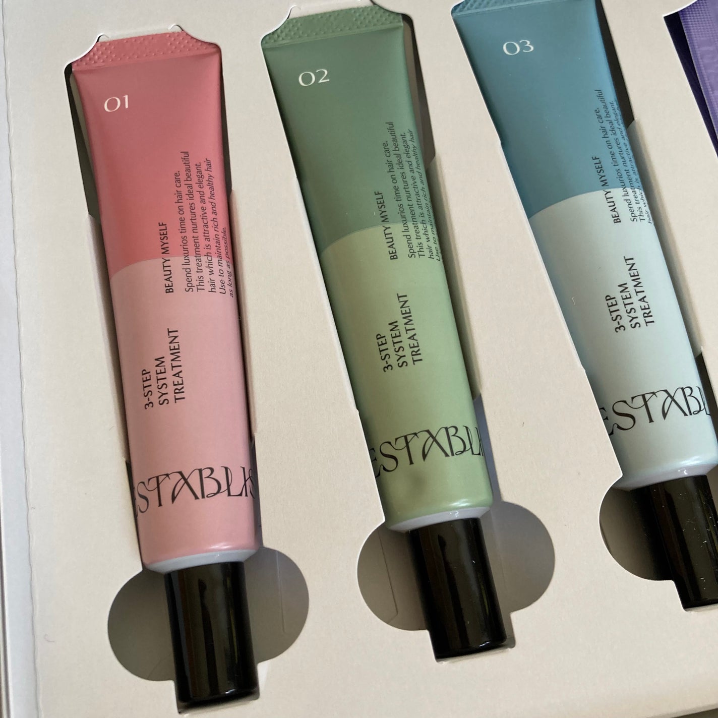 システムトリートメント/ESTABLISHED/ヘアマスク・ヘアパックを使ったクチコミ(2枚目)