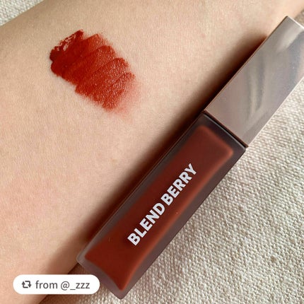 ムースタッチティントリップ /BLEND BERRY/リップティントを使ったクチコミ(3枚目)