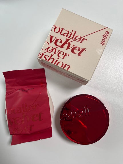 プロテーラービーベルベットカバークッション/espoir/クッションファンデーションを使ったクチコミ(1枚目)
