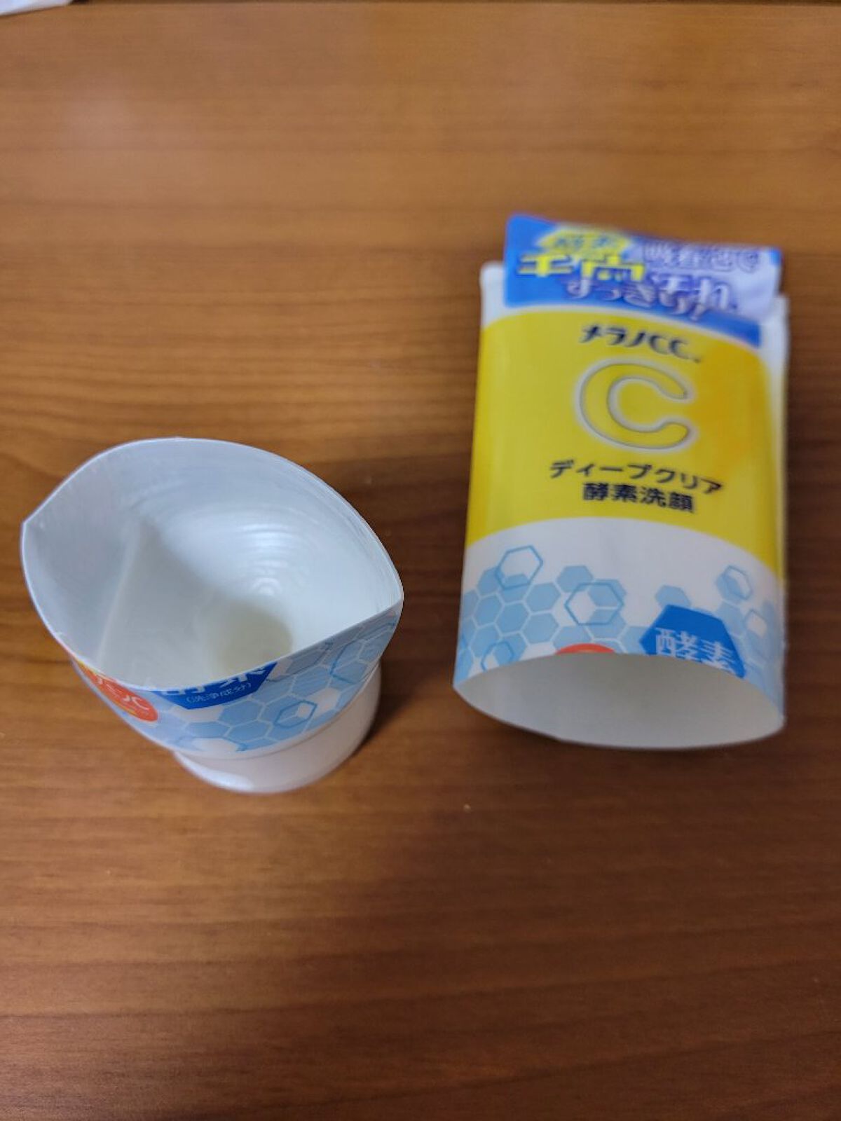 ディープクリア酵素洗顔	/メラノCC/洗顔フォームを使ったクチコミ（3枚目）