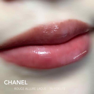 ルージュ アリュール ラック/CHANEL/口紅を使ったクチコミ（6枚目）