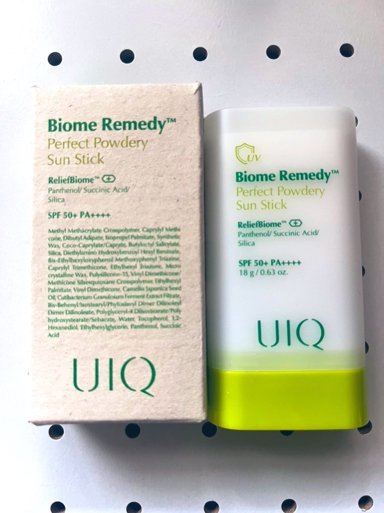 バイオームパーフェクトさらさらUVスティック/UIQ/日焼け止めスティックを使ったクチコミ（2枚目）