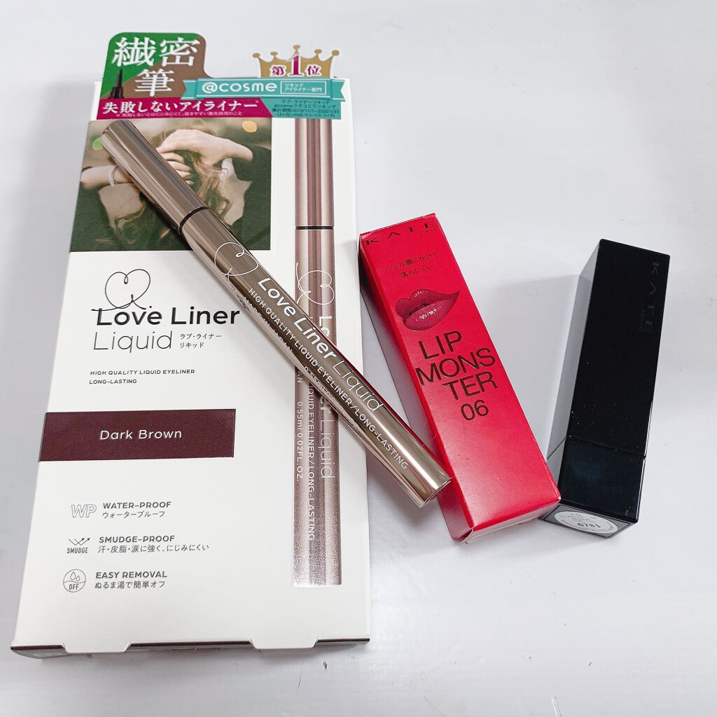 ラブ・ライナー リキッドアイライナーR3/ラブ・ライナー/リキッドアイライナーを使ったクチコミ(1枚目)