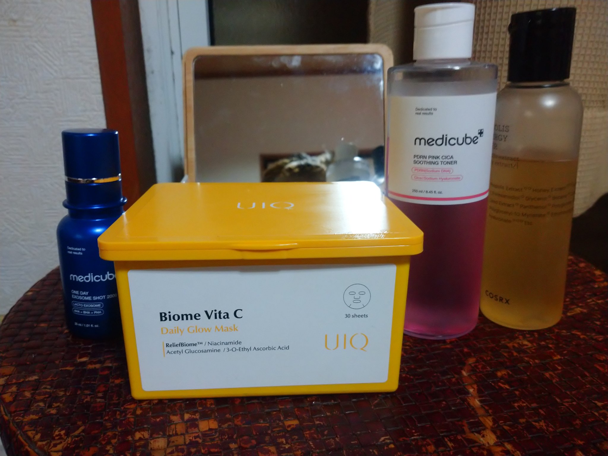 バイオームビタCグローデイリーシートマスク/UIQ/シートマスク・パックを使ったクチコミ（1枚目）