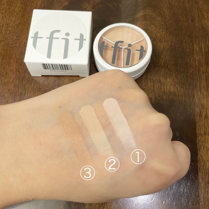 カバーアッププロコンシーラー/TFIT/パレットコンシーラーを使ったクチコミ(3枚目)