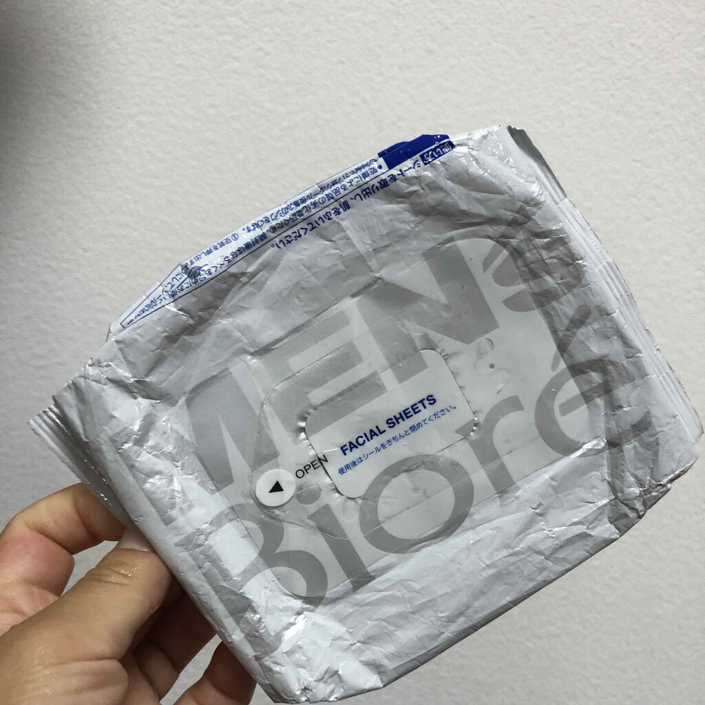 洗顔シート クール 卓上用/メンズビオレ/クレンジングシートを使ったクチコミ（3枚目）