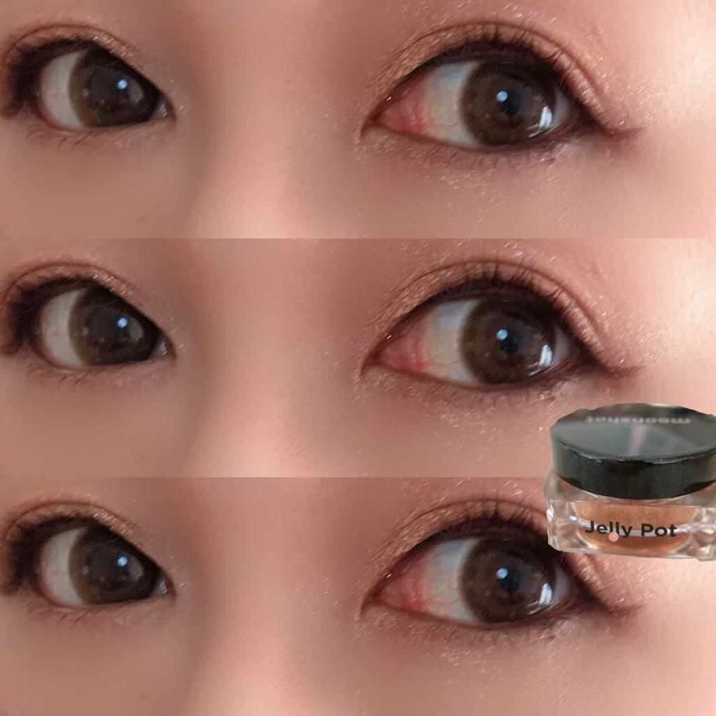 ジェリーポット/moonshot/ジェル・クリームアイシャドウを使ったクチコミ(3枚目)
