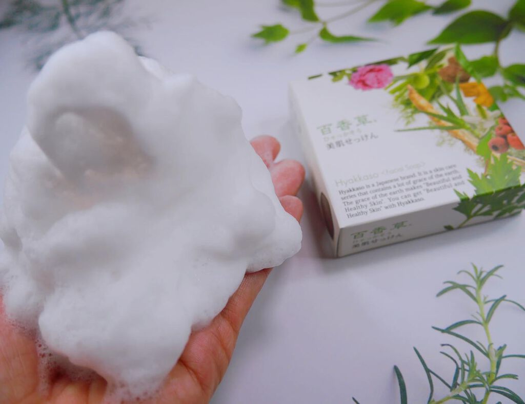 百香草 美肌せっけん/アドム株式会社/洗顔石鹸を使ったクチコミ（3枚目）