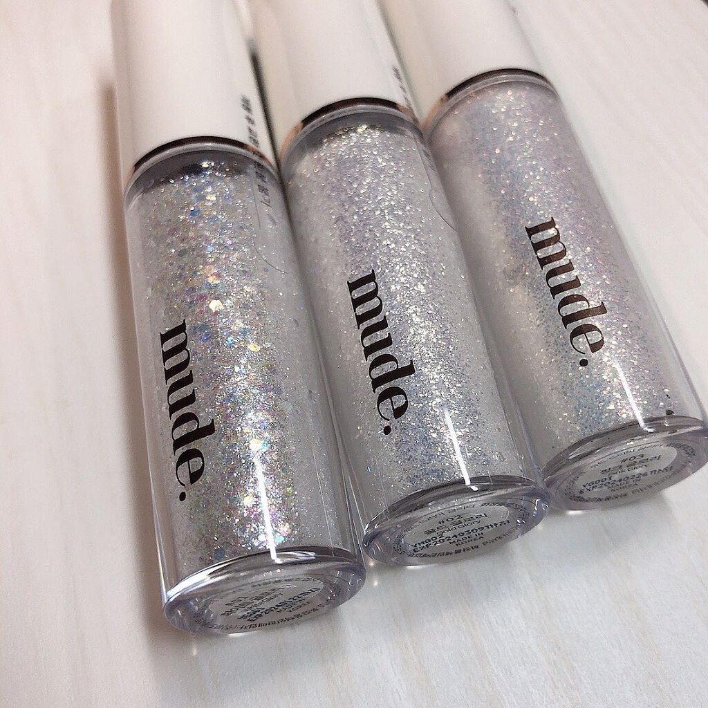 MD ドリーミーグリッター/mude/グリッターを使ったクチコミ（1枚目）