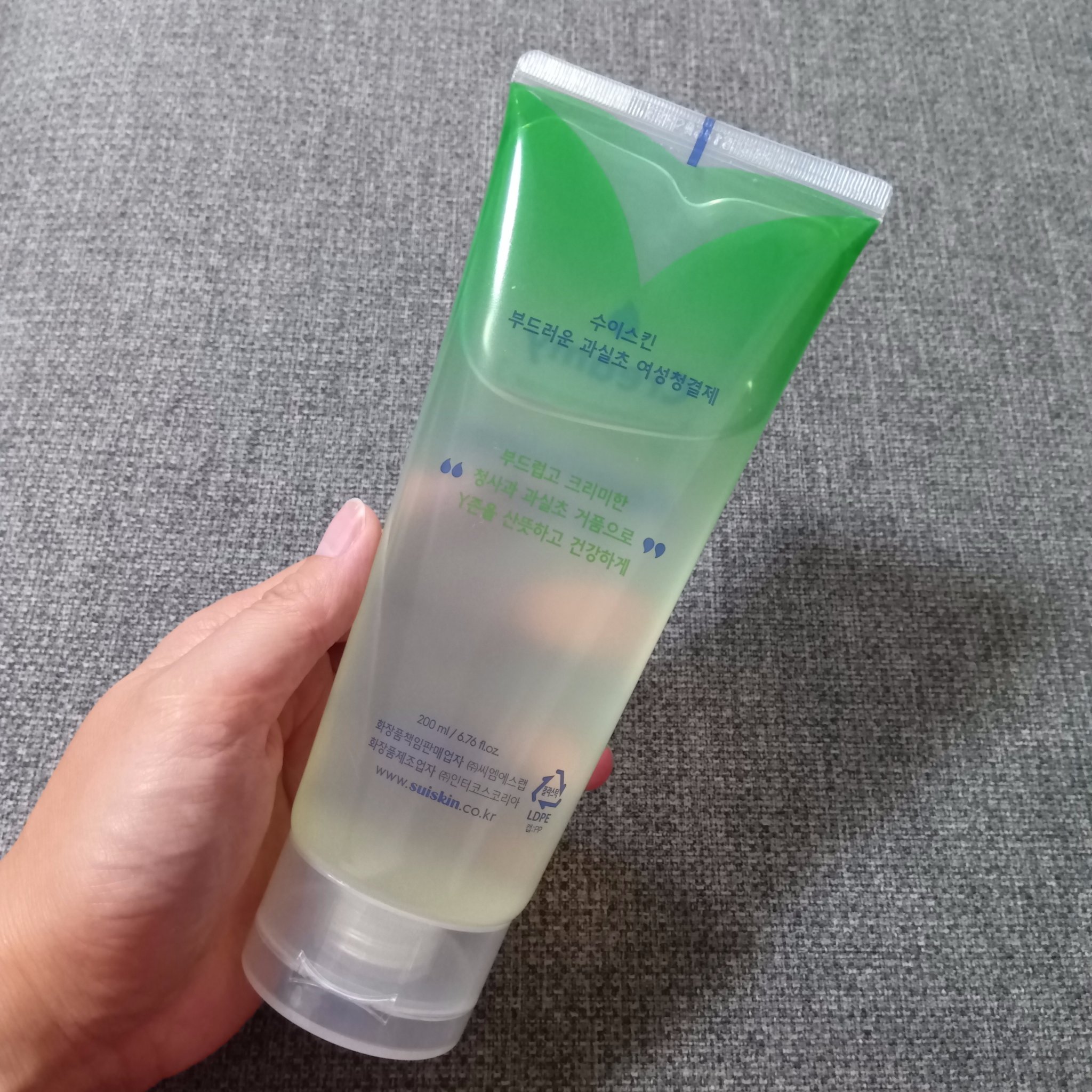 クリーミービネガーフェミニンウォッシュ/suiskin/ボディソープを使ったクチコミ（2枚目）