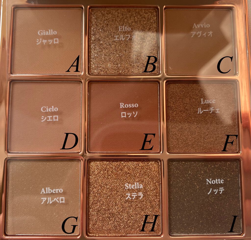 The Bella collection eyeshadow palette/CELEFIT/アイシャドウパレットを使ったクチコミ（2枚目）