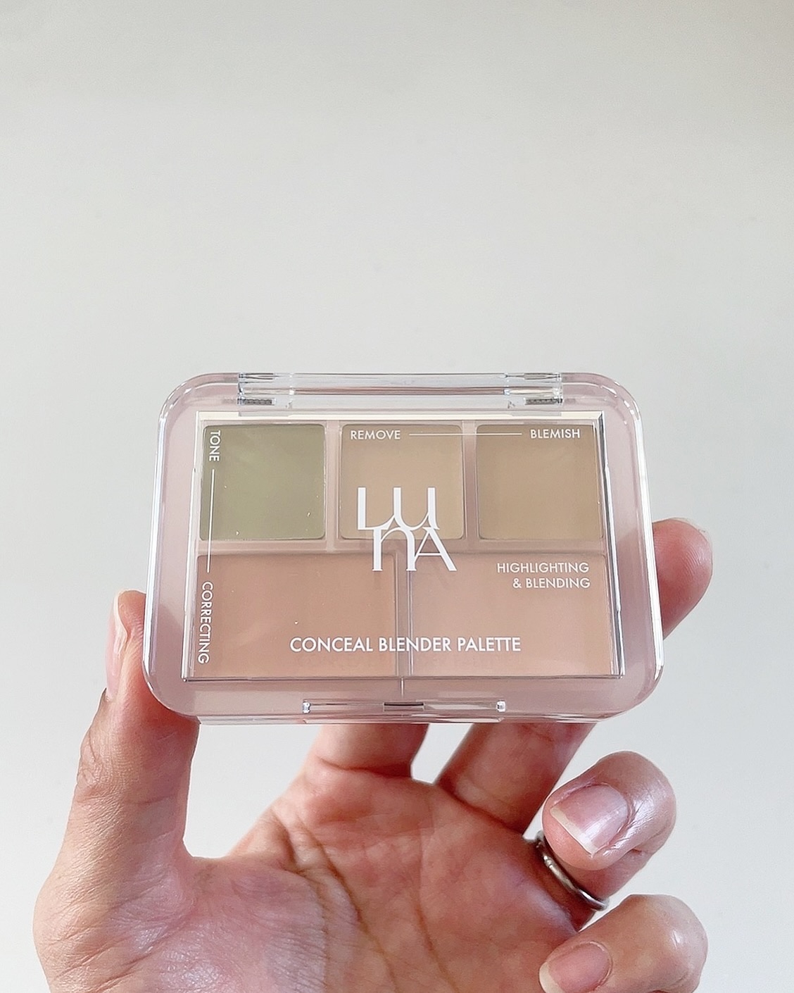 コンシールブレンダーパレット/LUNA/パレットコンシーラーを使ったクチコミ（2枚目）