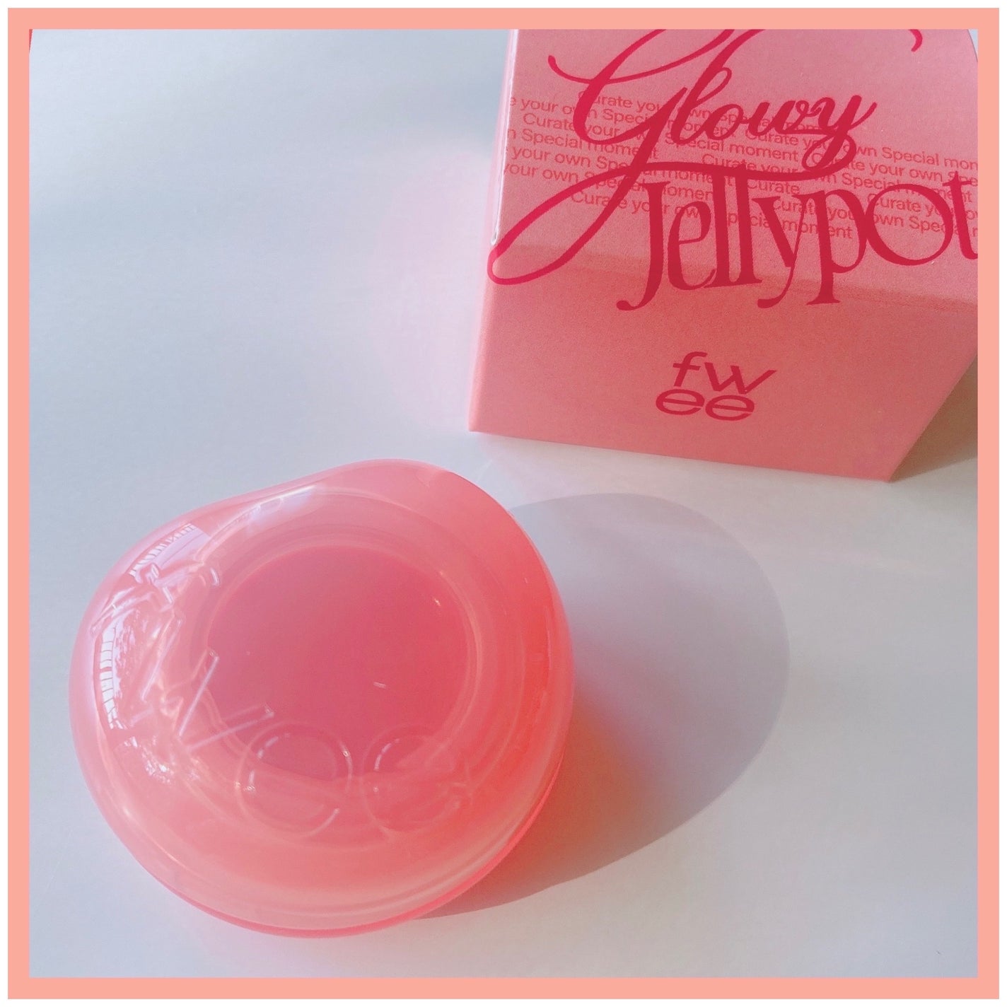 フィー リップアンドチーク グローイジェリーポット/fwee/リップグロスを使ったクチコミ(1枚目)