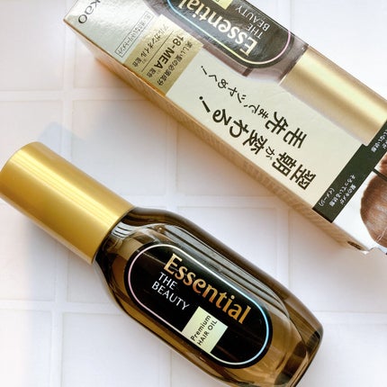 髪のキメ美容プレミアムヘアオイル/エッセンシャル/ヘアオイルを使ったクチコミ(2枚目)