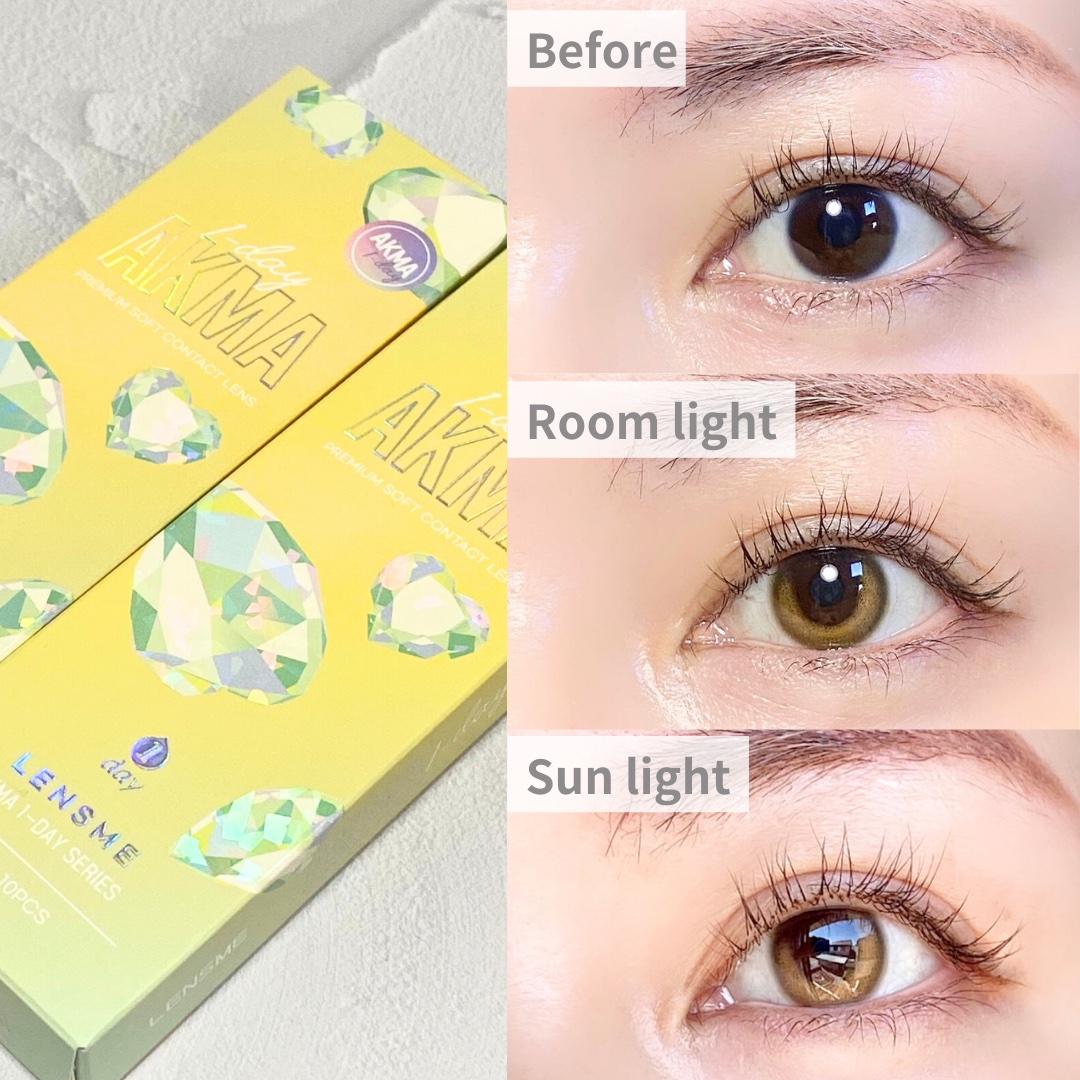 LENSME AKMAシリーズ ワンデー/LENSME/ワンデー（１DAY）カラコンを使ったクチコミ（3枚目）