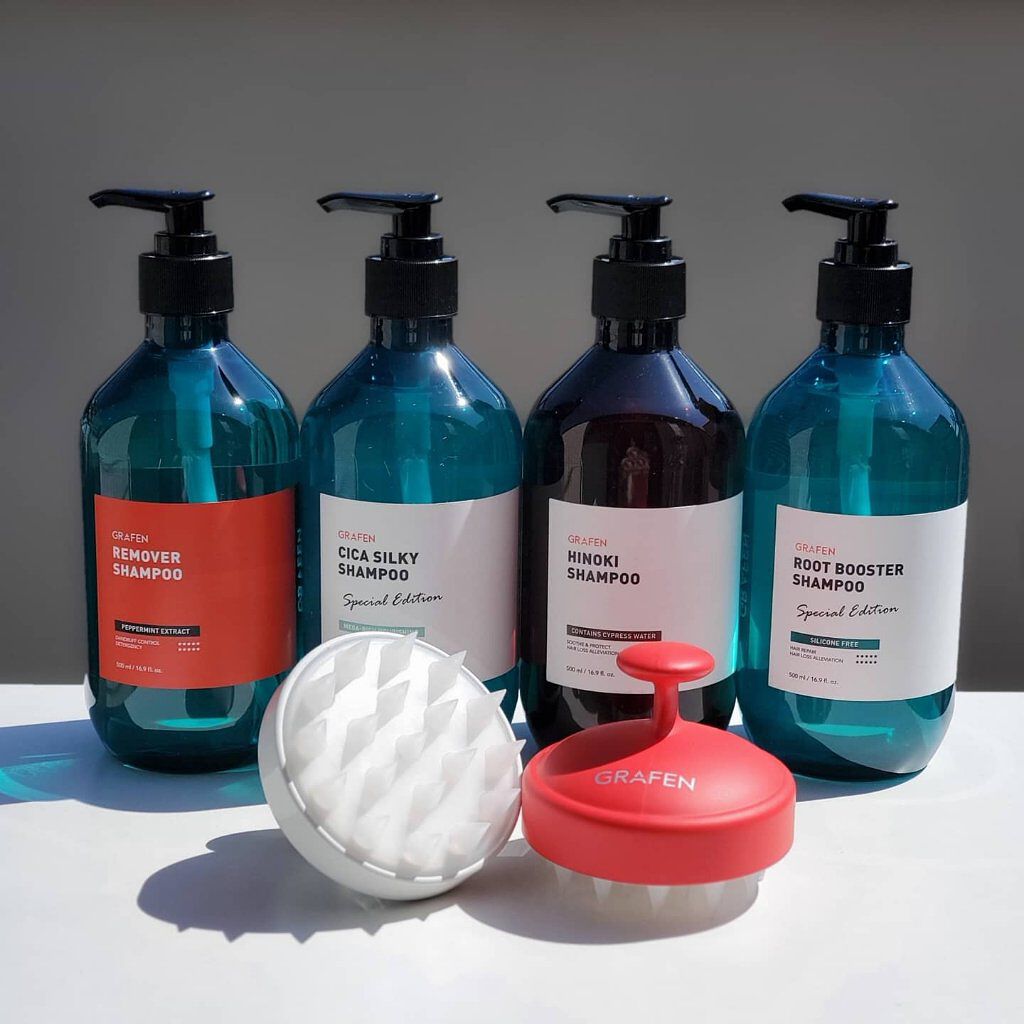 エッジフィンガー/GRAFEN /スカルプブラシを使ったクチコミ（2枚目）