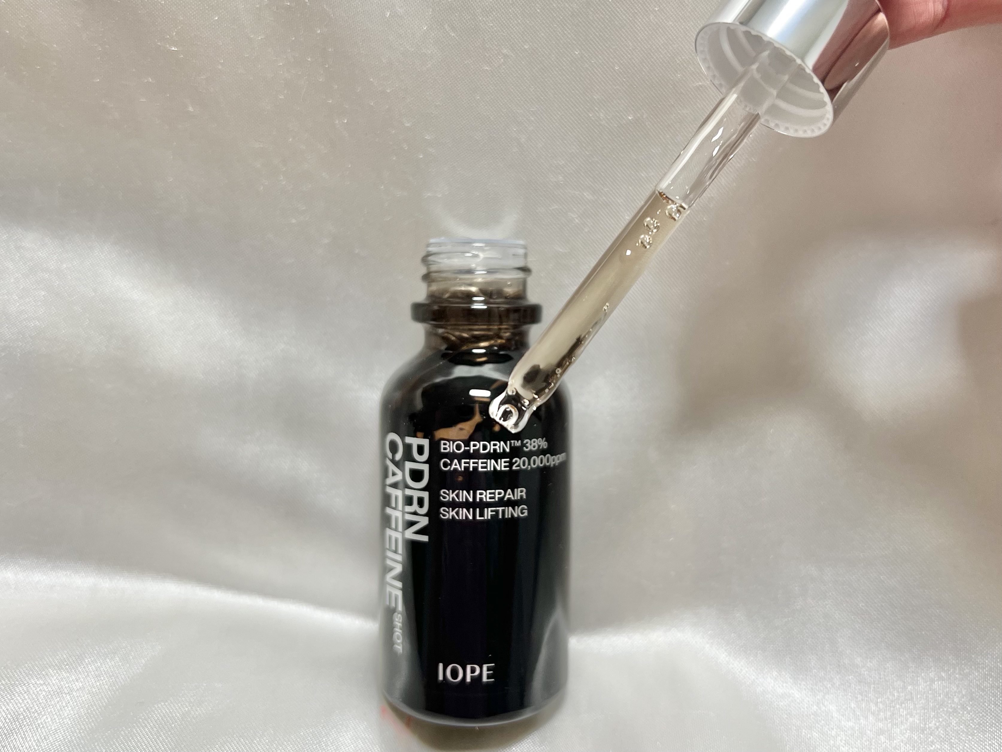 PDRNカフェインショット/IOPE/美容液を使ったクチコミ（2枚目）