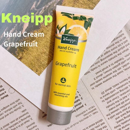 クナイプ ハンドクリーム グレープフルーツの香り/クナイプ/ハンドクリームを使ったクチコミ(1枚目)