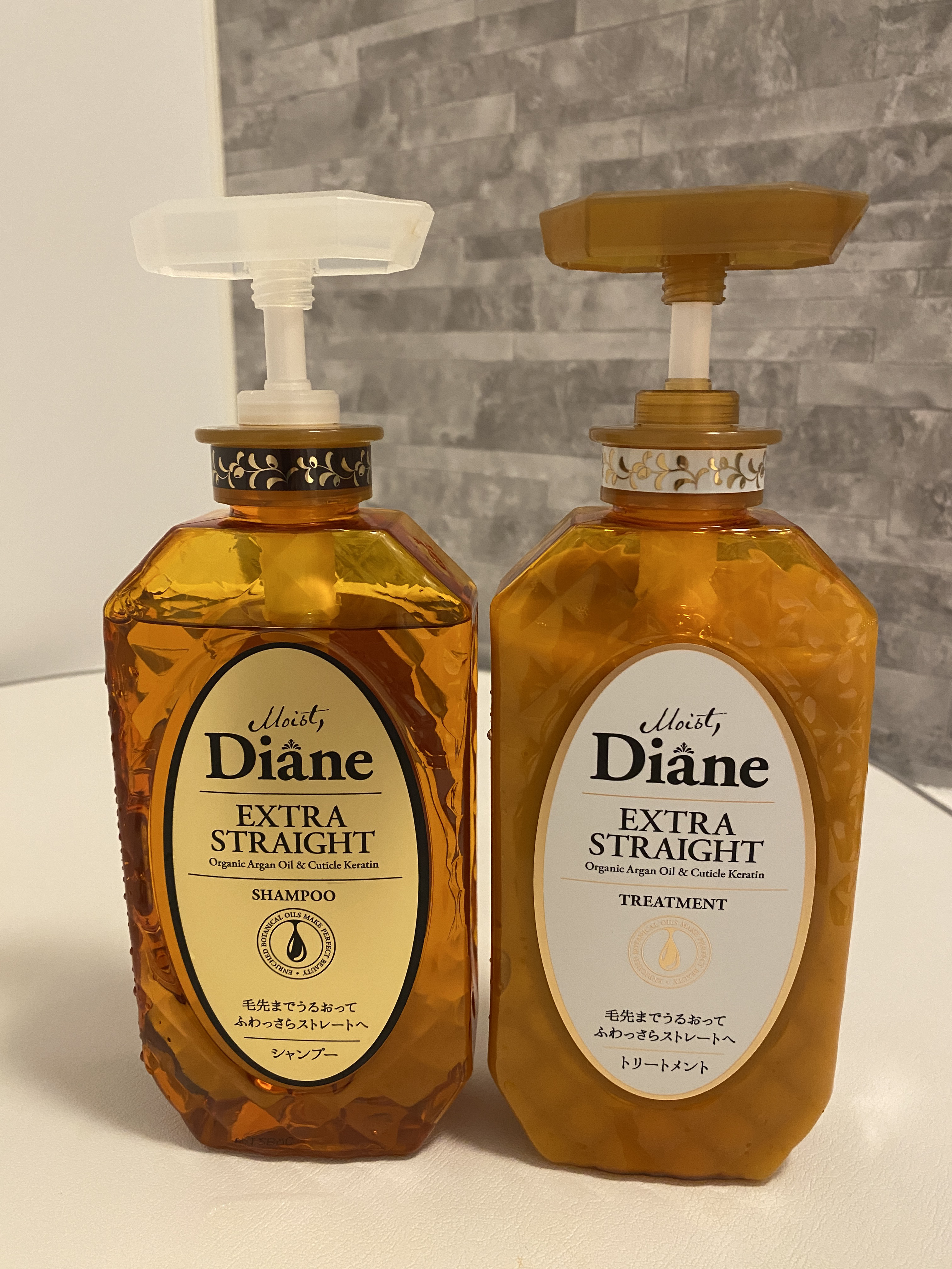 パーフェクトビューティ モイストダイアン エクストラストレート シャンプー/トリートメント/ダイアン/市販シャンプーを使ったクチコミ（1枚目）