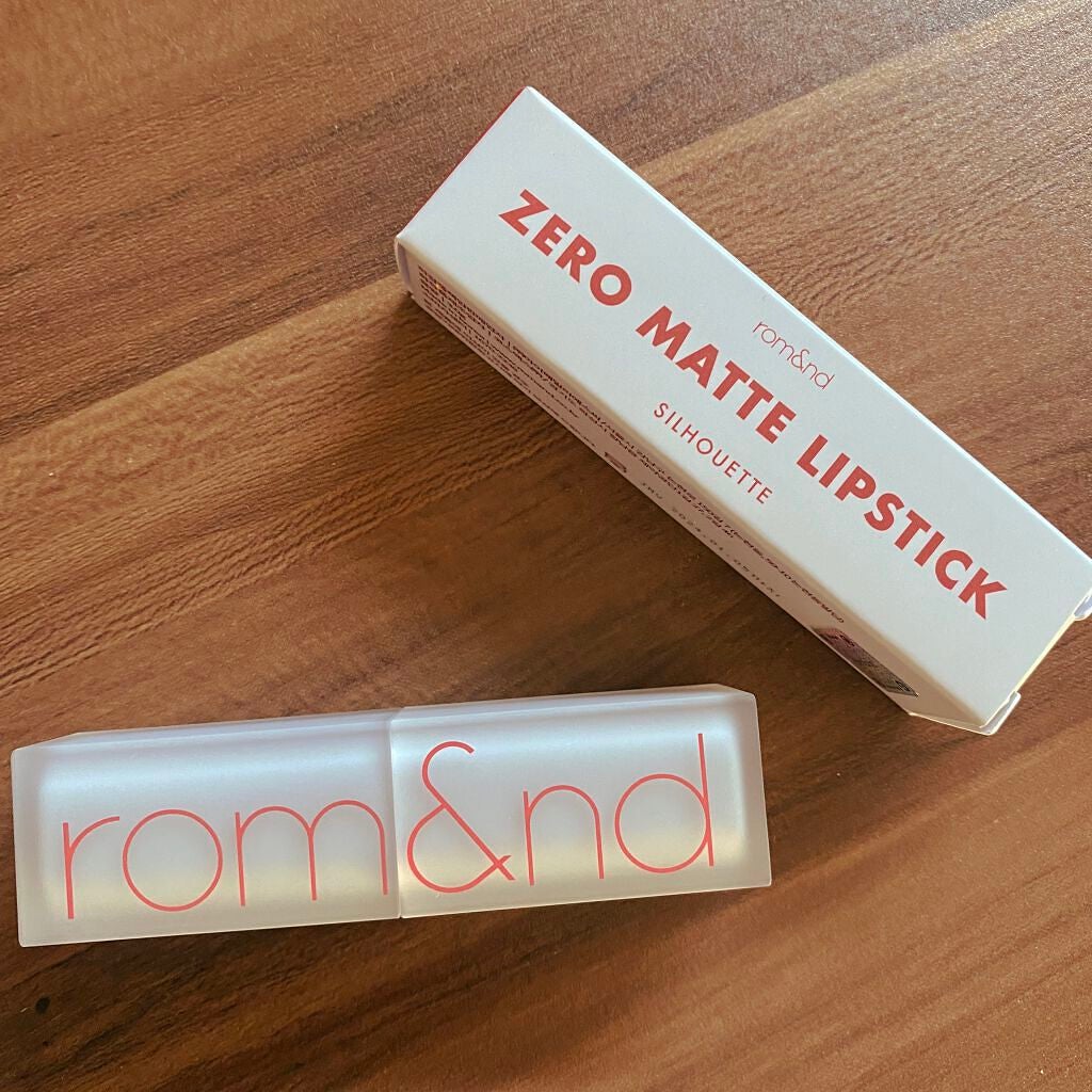ゼロマットリップスティック/rom&nd/口紅を使ったクチコミ(2枚目)