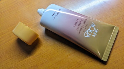 スキンアクア スーパーモイスチャー バリアUVエッセンス/スキンアクア/日焼け止めローションを使ったクチコミ(3枚目)