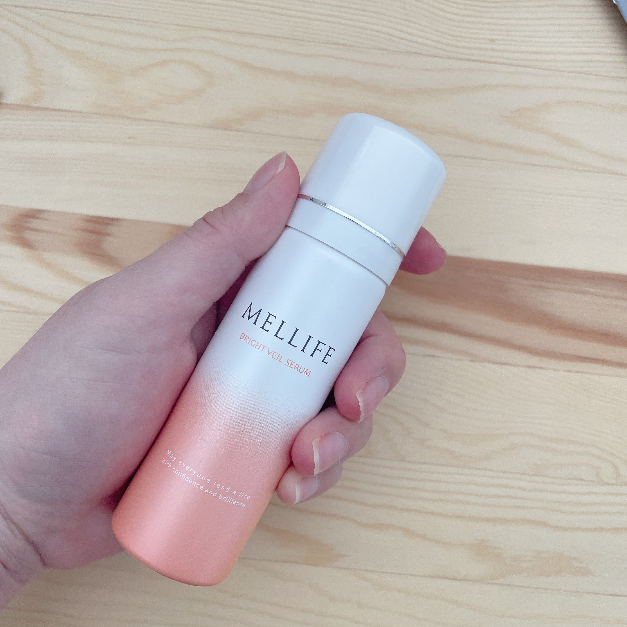 BRIGHT VEIL SERUM/MELLIFE/美容液を使ったクチコミ（3枚目）