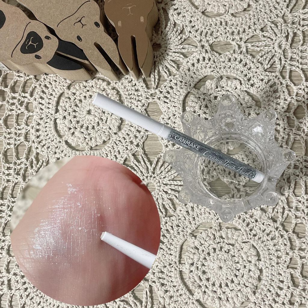 りんりん | 顔がでかいコスメオタク on LIPS 「𓊆 #canmake𓊇✏︎#クリーミータッチパール限定で出た涙..」(3枚目)