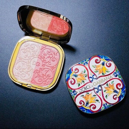 ソーラーグロウ イルミネーティングパウダー デュオ/DOLCE&GABBANA BEAUTY/ハイライトを使ったクチコミ(1枚目)