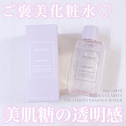 イドラクラリティ 薬用 トリートメント エッセンス ウォーター/DECORTÉ/化粧水を使ったクチコミ(1枚目)
