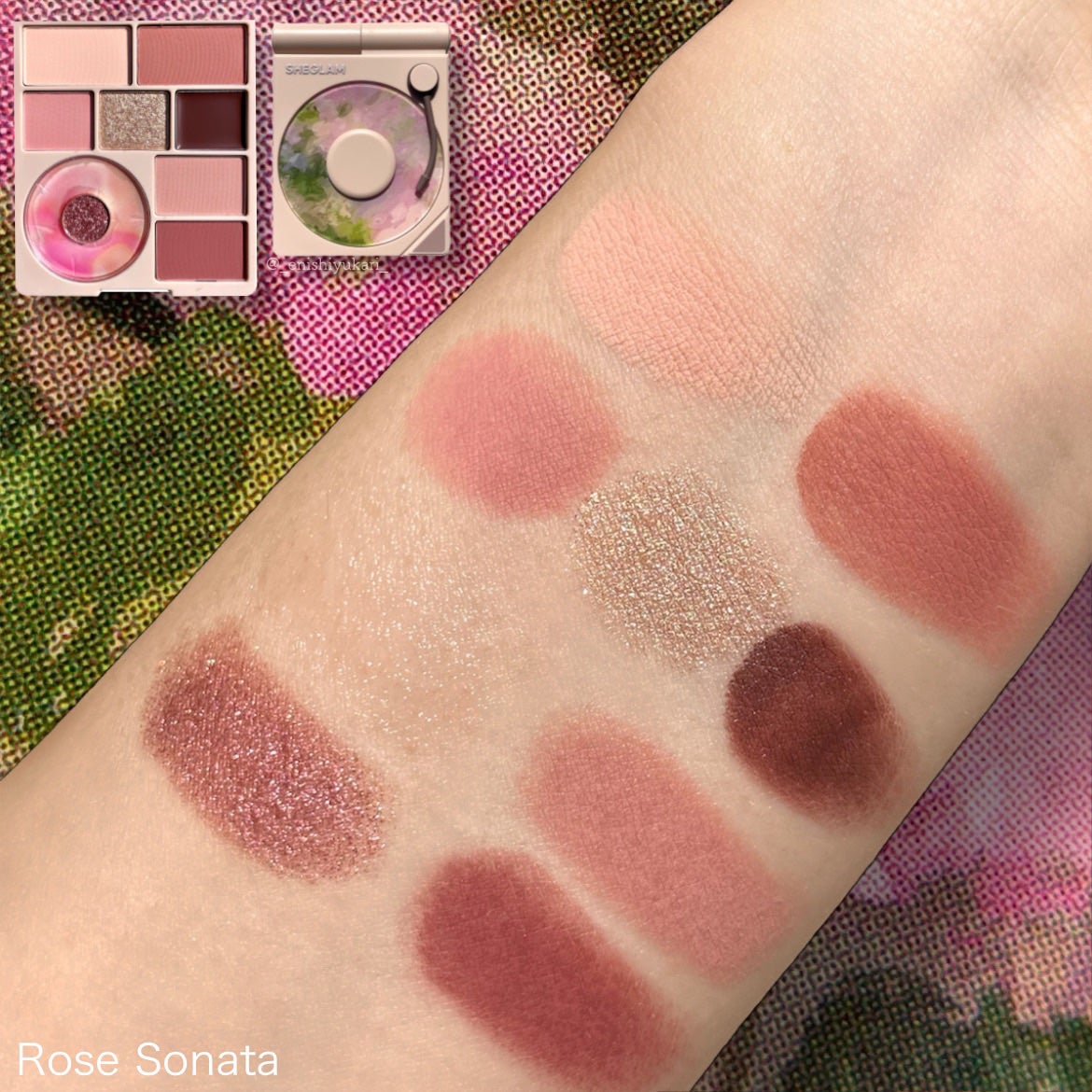 vinyl pop アイシャドウパレット/SHEGLAM/アイシャドウパレットを使ったクチコミ(6枚目)