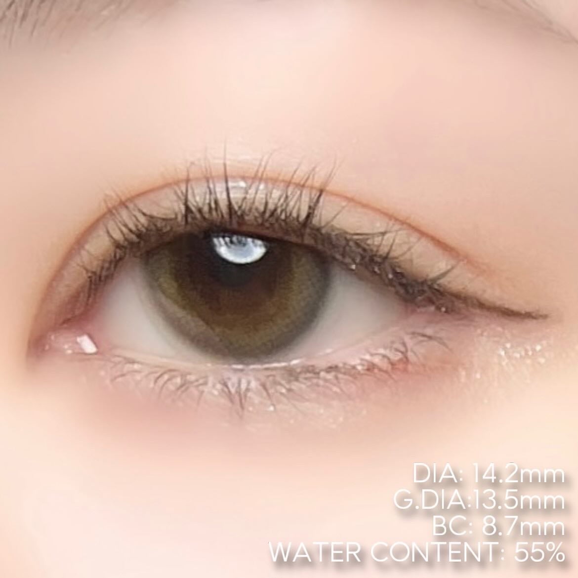 Chu's me BLUE LIGHT SAVE 1day/Chu's me/カラーコンタクトレンズを使ったクチコミ(5枚目)