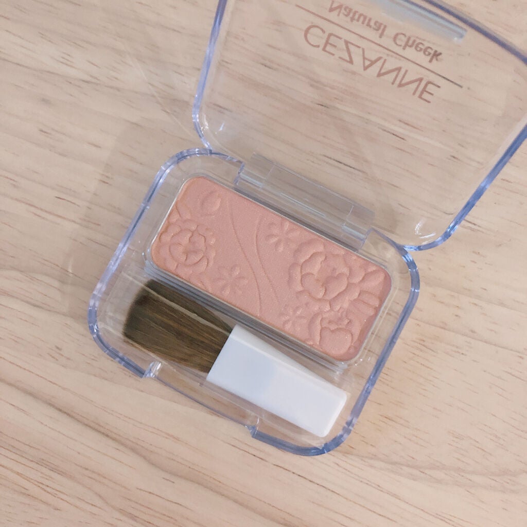 ナチュラル チークN/CEZANNE/パウダーチークを使ったクチコミ(1枚目)