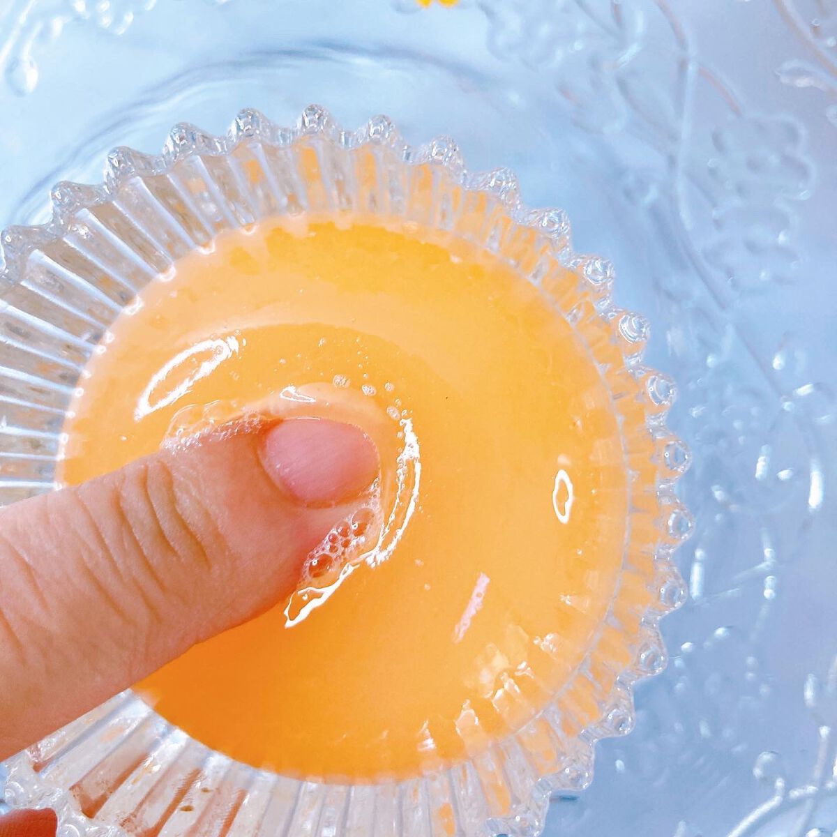 蒟蒻しゃぼん 沖縄 マンゴー洗顔石鹸/沖縄 蒟蒻しゃぼん/洗顔石鹸を使ったクチコミ（2枚目）