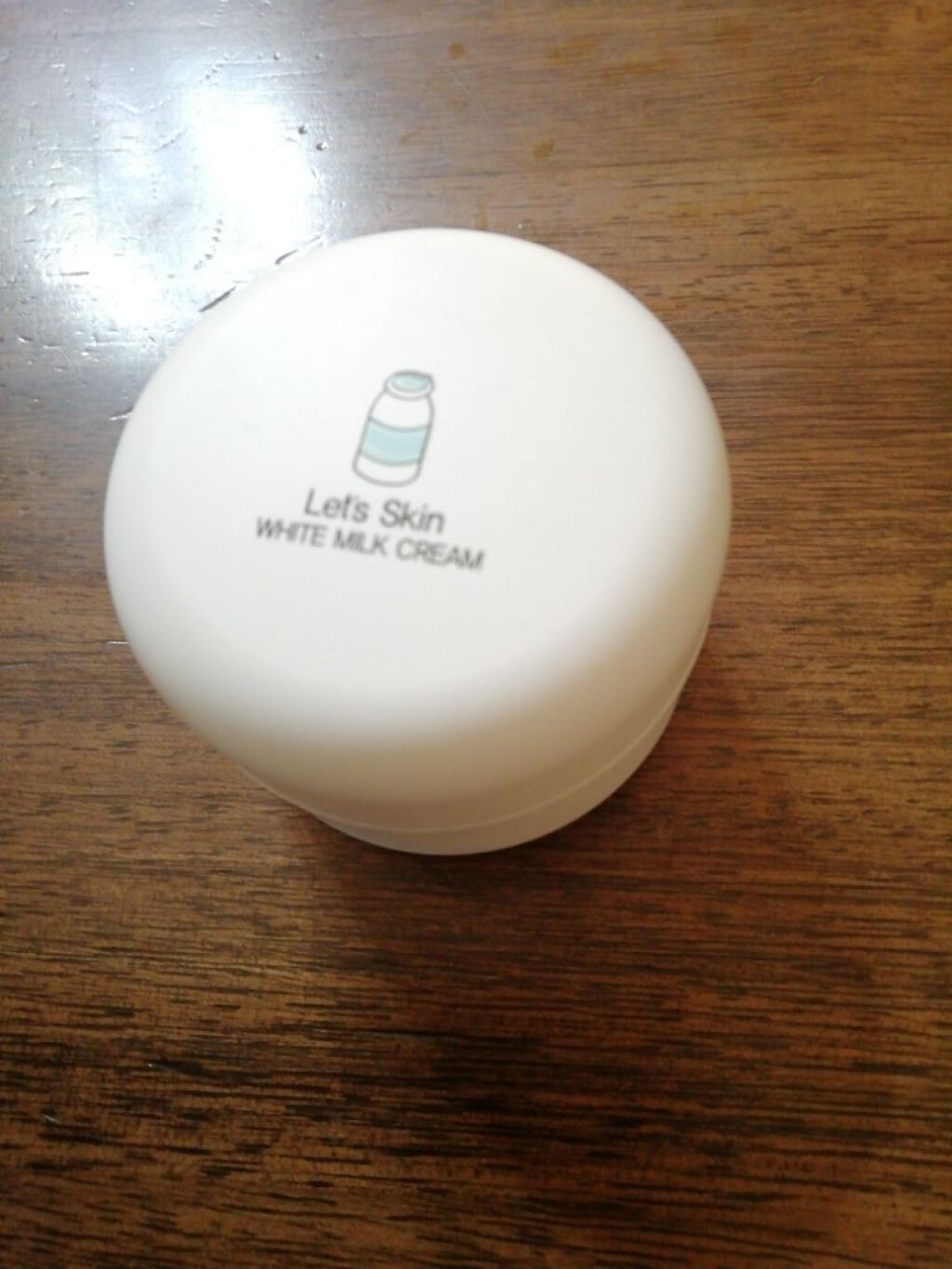 レッツスキン ホワイト ミルククリーム/SHINBEE JAPAN /フェイスクリームを使ったクチコミ(1枚目)