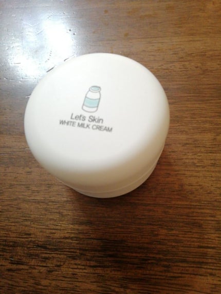 レッツスキン ホワイト ミルククリーム/SHINBEE JAPAN /フェイスクリームを使ったクチコミ(1枚目)
