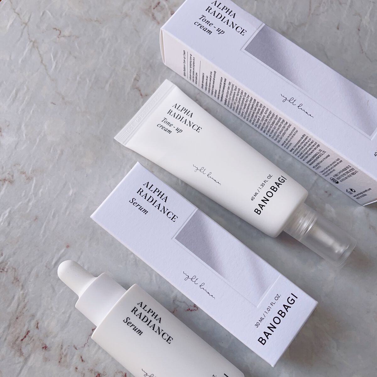 アルファラディアンスグローセラム/BANOBAGI/美容液を使ったクチコミ(1枚目)