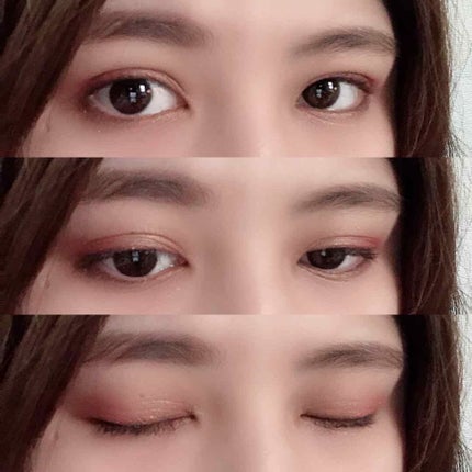 グラマラスリッチ アイパレット (クリスマスコフレ 2018)/Visée/メイクアップキットを使ったクチコミ(3枚目)