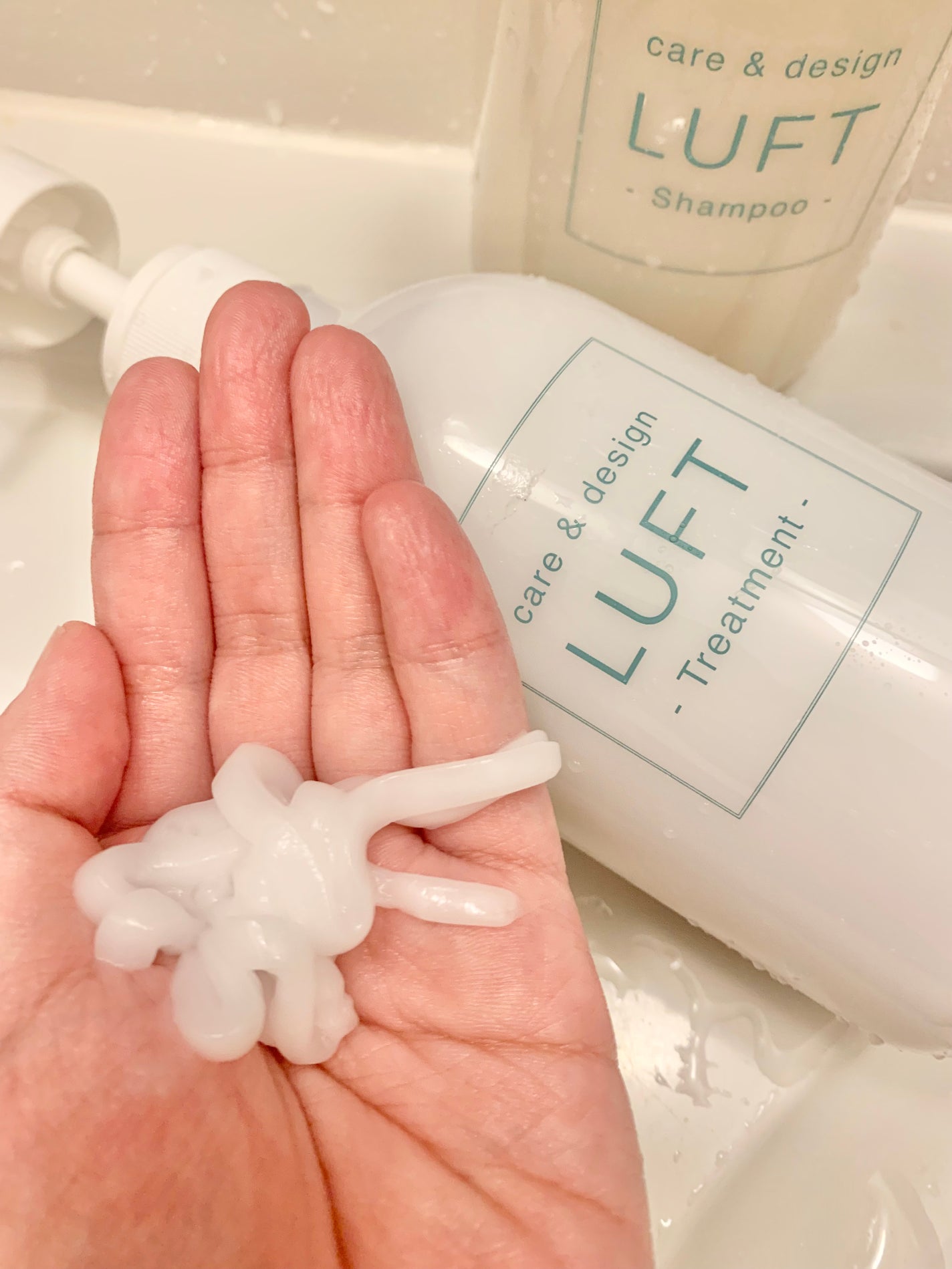 ケア&デザイン シャンプー&トリートメントH/LUFT/市販シャンプーを使ったクチコミ(3枚目)
