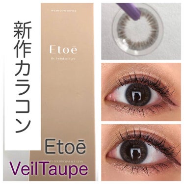 1day Etoē /Etoe By Twinkle Eyes/ワンデー（１DAY）カラコンを使ったクチコミ（1枚目）